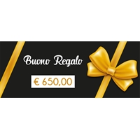 BUONO ACQUISTO € 650,00