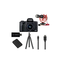 CANON EOS M50 MARK II 15-45 STREAMING KIT - GARANZIA CANON ITALIA