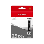 CANON PGI-29 DGY GRIGIO SCURO  - GARANZIA CANON