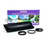 HOYA KIT 3 FILTRI ( UV, POLARIZZATO, ND ) DFK - 62MM 