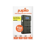 JUPIO DUO CHARGER LCD - EN-EL15A - JDC2008
