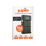 JUPIO DUO CHARGER LCD - NP-FW50 - JDC2012