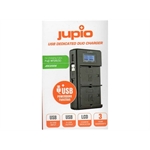 JUPIO DUO CHARGER LCD - NP-W126 - JDC2006