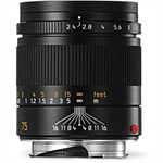 LEICA SUMMARIT-M 75MM F2.4 LENS (Black)  - GARANZIA LEICA 2 ANNI