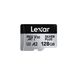 LEXAR MICRO SDXC128GB SILVER  PLUS A2 V30 