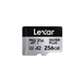 LEXAR MICRO SDXC256GB SILVER PLUS A2 V30