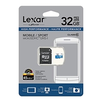LEXAR SD MICRO 32GB 300X 
