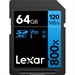 LEXAR SDHC64GB PROFESSIONAL 800X