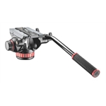 MANFROTTO TESTA VIDEO FLUIDA CON BASE PIATTA E 1 LEVA FISSA - MVH502AH