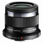 OLYMPUS ZD 45MM F/1.8 BLACK - GARANZIA UFFICIALE ITALIA POLYPHOTO