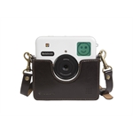 POLAROID CUSTODIA VINTAGE (BROWN) PER SOCIALMATIC - GARANZIA POLYPHOTO