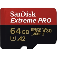 SANDISK MICRO SD64GB EXTREME PRO 170MB/s A2 