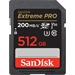 SANDISK SDXC512GB EXTREME PRO U3 V30 140-200MB/s