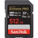 SANDISK SDXC512GB EXTREME PRO V60 100-280Mb/s